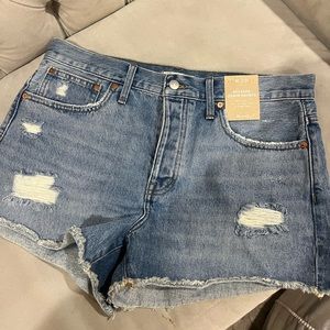 NWT Madewell Relaxed Denim Shorts